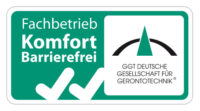 Fachliche Qualifikation im Bereich barrierefreies Bad – Deutsche Gesellschaft für Gerontotechnik (GGT) Fachbetrieb Komfort Barrierefrei – GGT Deutsche Gesellschaft für Gerontotechnik